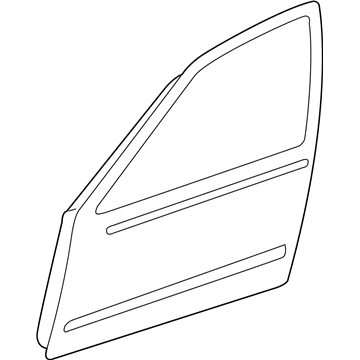 Nissan 80820-ZK00A MOULDING Assembly - Front Door Outside, RH