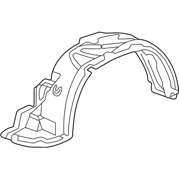 Honda 74101-S10-010 Fender, Right Front (Inner)