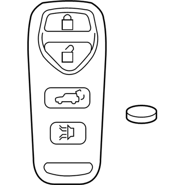 Nissan 28268-ZT03A Switch Assembly-Remote