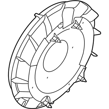 Ford 8C2Z-8B614-B Fan Shroud