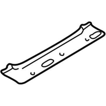 Hyundai 81662-2D000 Cover-Sunroof Decoration, RH