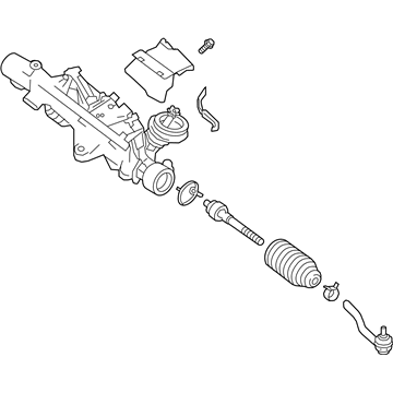 Infiniti 49004-5NN1B Gear & Linkage Sub Assembly-Power Steering