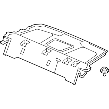 Honda 84505-TBA-A21ZA RR Tray B*NH900L*