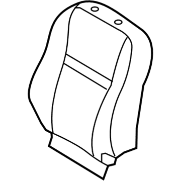 Toyota 71074-12M50-B2 Seat Back Cover