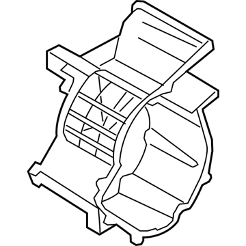 Kia 971231W000 Case-Heater Blower Lower