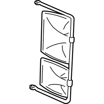 GM 15635582 Head & Loop Asm, Mirror RH