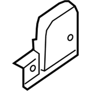 Nissan 89355-4BA0A Cover-Hinge, LH