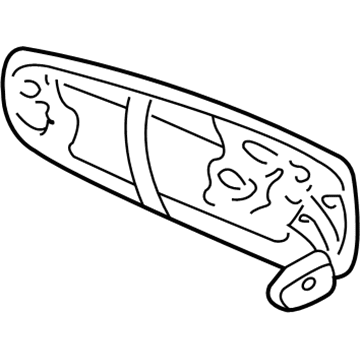 Mopar 5GG27XBQAB Handle-Exterior Door