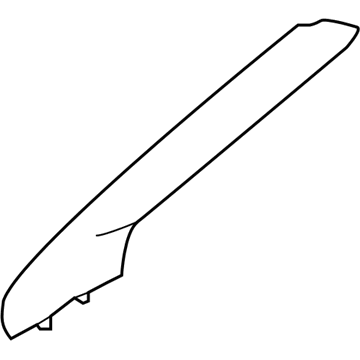 Ford GM5Z-5803598-AC Weatherstrip Pillar Trim
