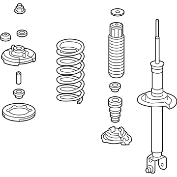 Honda 52610-TA1-A05 Shock Absorber Assembly, Right Rear