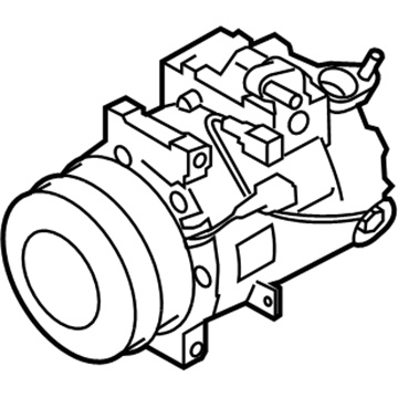 Infiniti 92660-JK21A Clutch Assy-Compressor