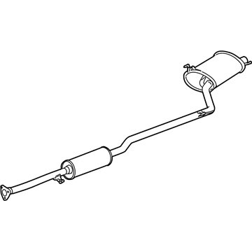 Honda 18307-TE0-A02 Muffler, Exhuast
