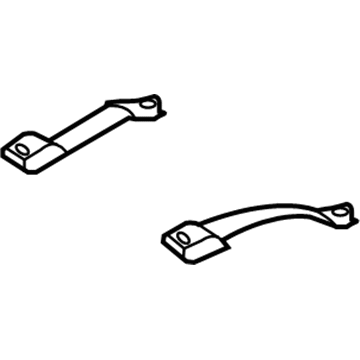 Nissan 88842-EL08A Rear Seat Buckle Belt Assembly