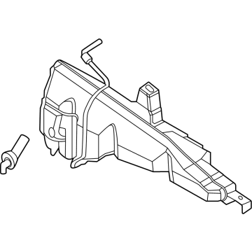 Ford NZ6Z-17618-A RESERVOIR - WINDSHIELD WASHER