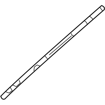 Hyundai 86139-2M000 Bracket-Wind Shield Molding Mounting, RH