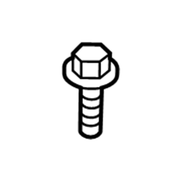 Mopar 6106114AA Screw-HEXAGON Head