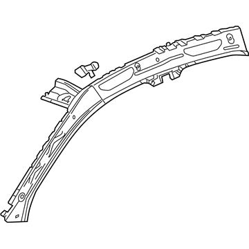 GM 23489604 Inner Windshield Pillar