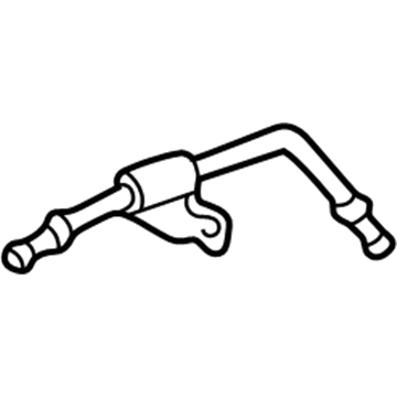 Honda 53737-S04-G50 Pipe, Power Steering Joint Return