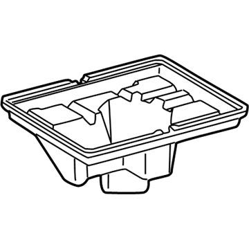 Lexus 74431-50050 Tray, Battery