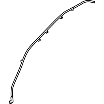 Hyundai 816B0-K2000 Hose Assembly-Drain Front, RH