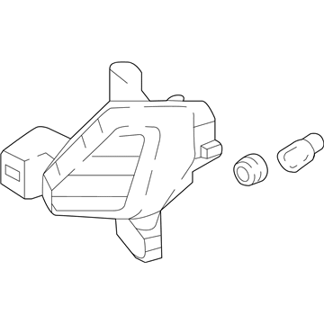 Hyundai 92208-C1550 Lamp Assembly-Day Running Light, RH