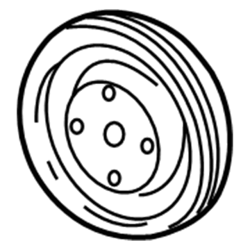 Ford F6DZ-8509-B Pulley