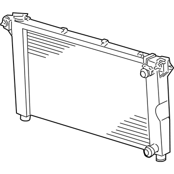 Mopar 4809225AH Radiator-Engine Cooling