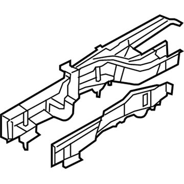 Ford 7T4Z-7810008-A Lower Rail