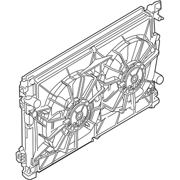 Mopar 68002781AC Fan MODUL-Radiator Cooling