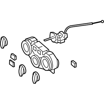 Hyundai 97250-1E050 Heater Control Assembly