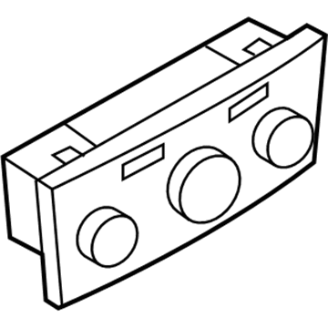 GM 13308174 Dash Control Unit