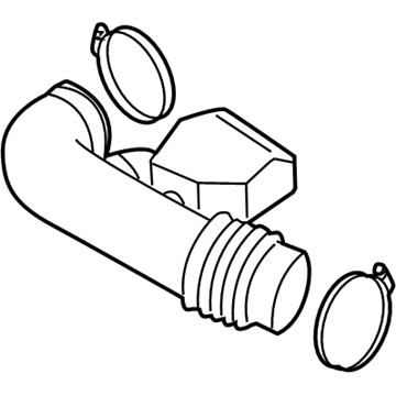 Nissan 16576-7S00A Pipe Assembly Air