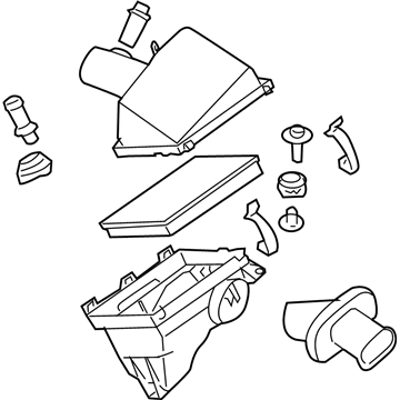 Nissan 16500-ZE00B Air Filter