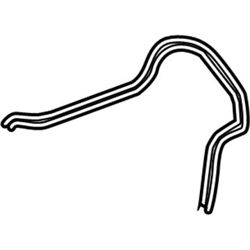 BMW 54-37-7-344-453 Hydraulic Hose Left