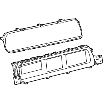 Toyota 83800-5CN20 Cluster Assembly