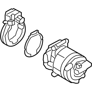 Hyundai 97701-E6100 Compressor Assembly