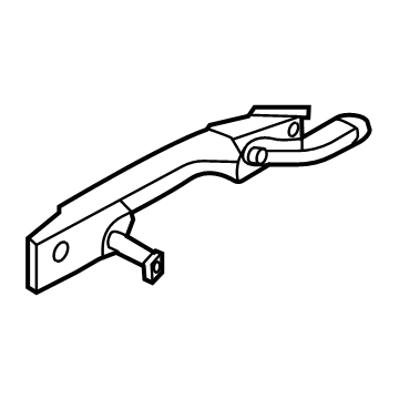 Ford M1PZ-7822404-EAPTM HANDLE ASY - DOOR - OUTER