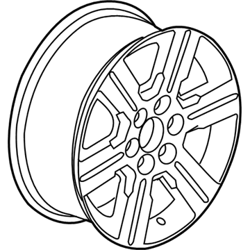 GM 20997878 Wheel, Alloy