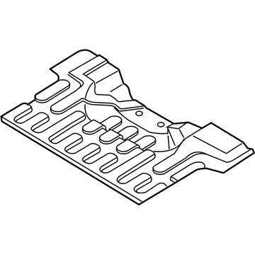 Nissan 74514-7Z031 Floor Rear