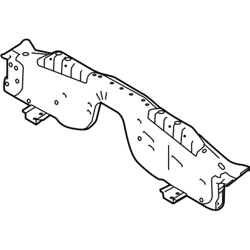 Infiniti 74546-4GA0A Reinforce Assy-Cross Member, Rear Seat