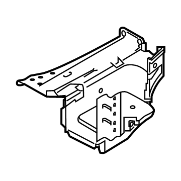 Infiniti 74531-4GA0A Floor-Rear, Rear Side LH