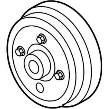Ford 8C3Z-8509-A Pulley
