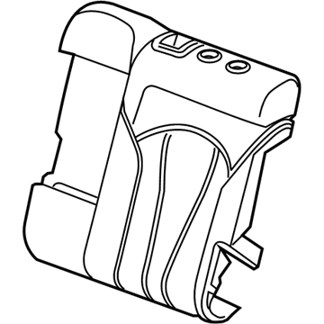 GM 23372958 Seat Back Pad