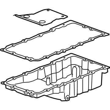 GM 12612257 Pan Asm-Oil