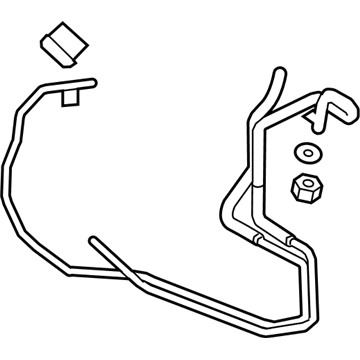 Ford F2GZ-7C410-G Cooler Pipe