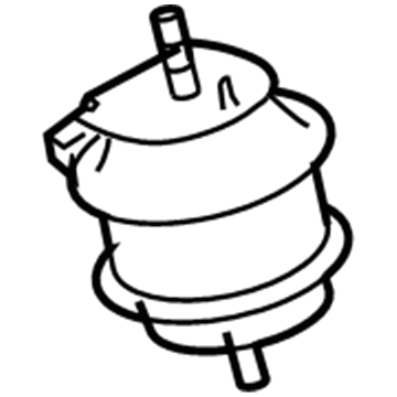 Infiniti 11220-EG001 Insulator-Engine Mounting, Front