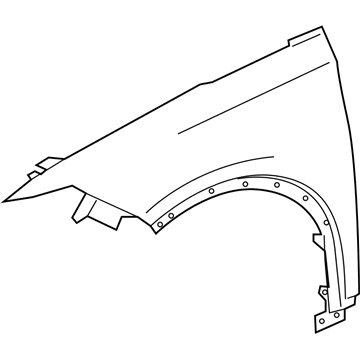 GM 84596459 Fender