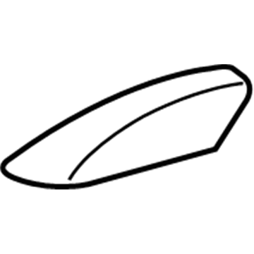 Toyota 63492-35011 Side Rail Front Cover