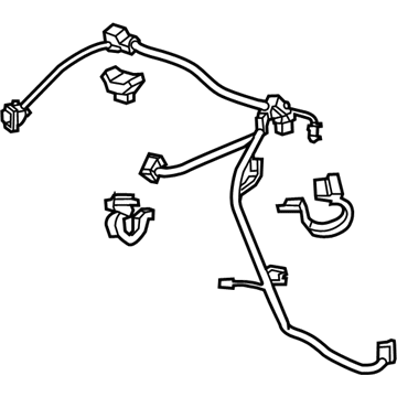 Honda 80650-TR2-A40 Sub-Harness, Air Conditioner