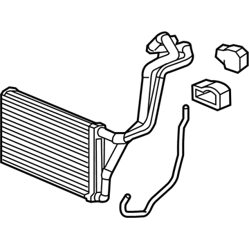 Honda 79115-TR0-A02 Core Sub-Assembly, Heater